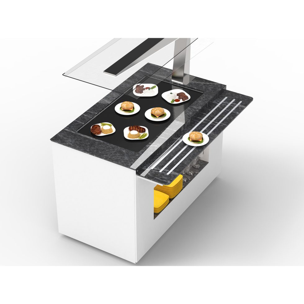 BUFFET ACCESORIO : PASABANDEJAS DE 290 MM**
